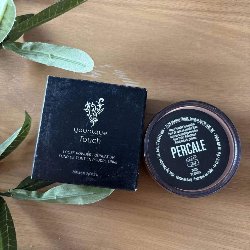 Younique Touch Loose Powder Foundation Makeup Percale New In Box